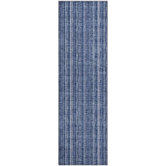 Dalyn Rugs Premium Machine Washable Mayfield AMF982 Denim 2'3" x 7'6" Runner Rug