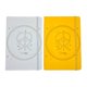 thumbnail image 1 of Set De 2 Libretas Géminis Blanco Y Amarillo, 1 of 7