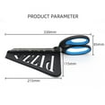 thumbnail image 3 of REK Stainless Steel Pizza Cutter Baking Tool Kitchen Scissors Detachable Pizza Cutter, 3 of 7