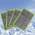 thumbnail image 6 of 4Pcs Reusable Ultra‑Thin Ice Packs for Lunch Boxes & Cooler, Leakproof Foldable Cooling Packs, Space‑Saving Cold Packs for Food Storage, Picnic, 6 of 9
