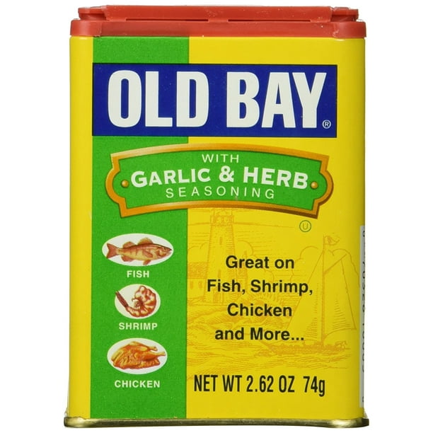 McCormick Old Bay Garlic & Herb Seasoning, 2.62 OZ (Pack of 2