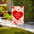 thumbnail image 6 of SLYNSHome Valentine Garden Flag Red Heart Double Sided Garden Flag Valentines Day Decorations for Yard Holiday Seasonal Anniversary Wedding Outdoor Outside Decoration, 6 of 7
