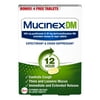 Mucinex DM 12 Hr Expectorant & Cough Suppressant Tablets, 24ct (20+4ct)