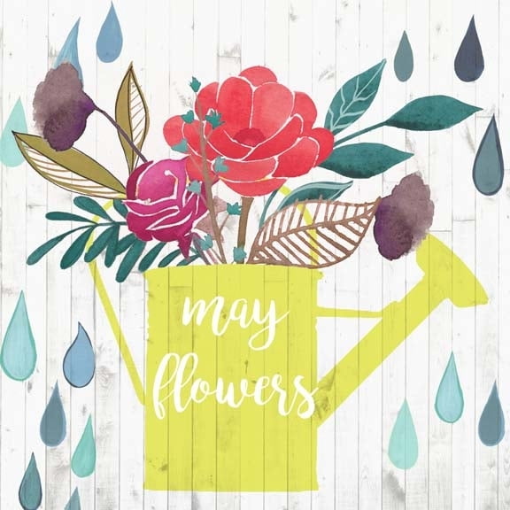 april showers may flowers ii poster print by 0 studio w 13 x 19
