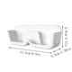 thumbnail image 3 of Xihbxyly Ventas Compras En Línea Caja de Almacenamiento para Gafas de Sol, Caja de Almacenamiento para Gafas de Pared, Se Pega En Estante de Pared Flotante, Sin Perforación, 3 of 7