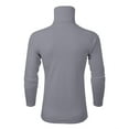 thumbnail image 6 of Yuanlong Mens T-Shirts Solid Long Sleeve High Neck With Face Mask Thick Slim Tops Winter Layyering Wear Warm Base Shirts, 6 of 6
