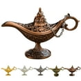 thumbnail image 2 of Incense Burner Fashion Creative Wishing Lamp Shape Incense Holder Home Decor, 2 of 6