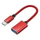 thumbnail image 1 of Cable de datos OTG Plug and Play, portátil, de alta resistencia, universal, tipo C macho a USB 2.0 hembra, cable adaptador OTG para el hogar., 1 of 8