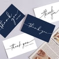 thumbnail image 7 of Sinkoo 20 Pack Thank You Cards Bulk with Kraft Envelopes & Stickers, 3.5x5 Inches, Minimalist Design, Perfect for Business, Weddings, Baby & Bridal Showers, Graduations & Funerals, 7 of 7