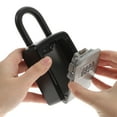 thumbnail image 4 of Shisuyan Portable Lock Box Wall Mounted Key Lock Box Resettable Code Security Key Lock Box, 4 of 9