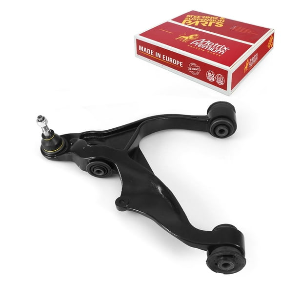 Metrix Premium Chassis Parts - Front Left Lower Control Arm w Ball Joint & Bushing Assembly Fits 06-10 Dodge Ram 1500 4WD, 11-18 Ram 1500 4WD, 13-18 1500 RWD, Replacement RK641504, Made in Europe