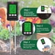 thumbnail image 3 of Probador de Suelo Multifuncional 6 en 1 Fertilidad del Suelo PH Temperatura Humedad Luz Solar Detector de Humedad del Aire para Jardinería, 3 of 8