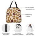 thumbnail image 5 of Chicken Nugget Pattern Lunch Bag Reusable Insulated Tote Box Leakproof Thermal Cooler For Office Work Shopping Picnic Camping Or Travel, 5 of 7