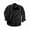 BLACK, variant on Edwards Garment Mens Batiste Café Shirt - 1291