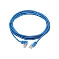 thumbnail image 2 of Tripp Lite Down-Angle Cat6 Gigabit Molded Slim UTP Ethernet Cable (RJ45 Right-Angle Down M to RJ45 M), Blue, 10 ft. - Patch cable - RJ-45 (M) to RJ-45 (M) down-angled - 10 ft - UTP - CAT 5/5e/6 - molded, stranded - blue, 2 of 6