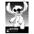 thumbnail image 2 of Mens Lilo & Stitch Black and White Tonal T Shirt, 2 of 5