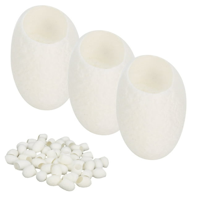 Rend la Peau Lumineuse, Légère, Petits Cocons en Soie pour la Peau