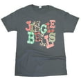 thumbnail image 1 of Tees2urdoor Jingle Bells Christmas T-Shirt, Adult 5X-Large, Charcoal, 1 of 5