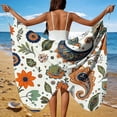 thumbnail image 2 of XUNKUSGA Swimsuit Coverup for Women Fashion Spaghetti Strap Wrap Dress Cute Butterfly Swimsuit Cover Up Lightweight Sarong Beachwear for Women S-5XL, 2 of 9