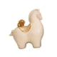 thumbnail image 1 of Estatua de caballo Figura decorativa Adorno de resina Figuras decorativas de lujo para con repollo, 1 of 6
