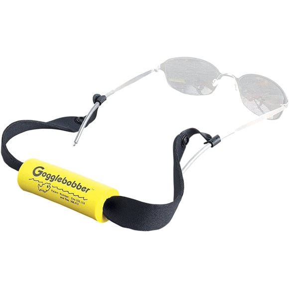 Gogglebobber Rétenteur de Lunettes de Soleil Flottant - Rétenteur de Lunettes Élastique pour la Natation - Ne Perd Plus Vos Lunettes dans l'Eau - Moyen - 1 Pack