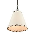thumbnail image 5 of Atlas Lighting and Home 1-Light Hanging Pendant Ceiling Light Fixture with Conical shade - 25.25", 5 of 6
