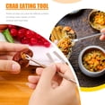thumbnail image 3 of ULTNICE 12Pcs Rust-Proof Fork for Home Use and Restaurant Use Crab Picker Forks Silver Color, 3 of 8
