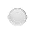 thumbnail image 4 of Rubbermaid Commercial FG263100WHT BRUTE Heavy-Duty Round Waste/Utility Container, 32-gallon Lid, White, 4 of 4