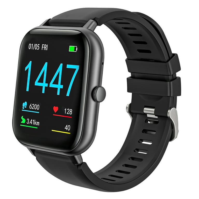VILINICE Smart Watch, Touch Screen Smartwatch with Answer/Make Calls & Message Reminder, IP68 Waterproof Fitness Tracker Compatible Android & iOS