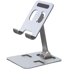 thumbnail image 1 of Soporte plegable dual para teléfono celular, soporte para teléfono de escritorio plegable totalmente ajustable Base de cuna compatible con teléfono, todos los teléfonos, 1 of 5