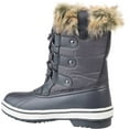thumbnail image 4 of Women's Journee Collection North Waterproof Duck Boot Grey Manmade 7.5 M, 4 of 4