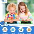 thumbnail image 3 of Tableta de escritura LCD TEKFUN para niños pequeños, 21,6 cm, azul, 3 of 7