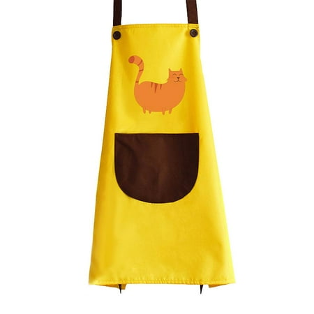 

Kreigaven Children s Beautiful Apron Kitchen Cotton Children s Apron Painting Apron Kid s Apron BBQ Apron 1 Piece 68 cm x 74 cm