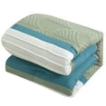 thumbnail image 5 of Nanshing Lavinia 6- Piece Comforter Set Aqua Queen, 5 of 5