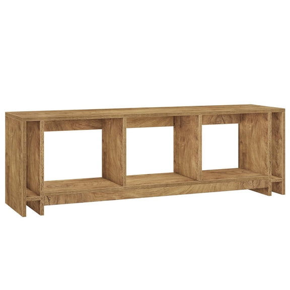 Kadyn Farmhouse Entertainment Center with Media Console Storage, TV Stand for Screens Up to 75 Inches, 63 Inch Rustic TV Cabinet for Living Room Arrangement, Brown