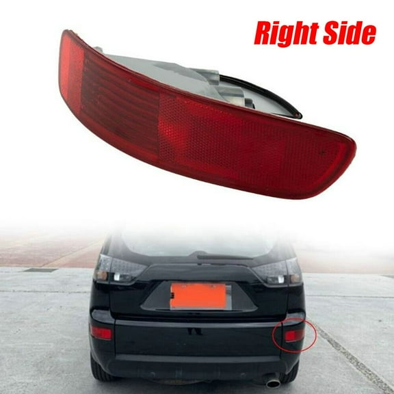 Right Rear Bumper Lamp Reflector Fog Light For Mitsubishi Outlander EX 2007-2012 8355A004 8352A005