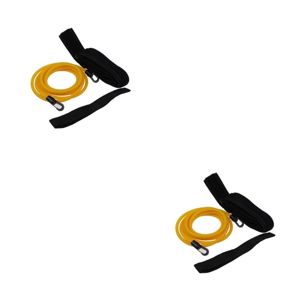 Sonducket Cinturón de resistencia para entrenamiento de natación, Bungee de seguridad ajustable con bolsa de malla, regalos de natación reutilizables Type1 NO1 Sonducket CBP581891
