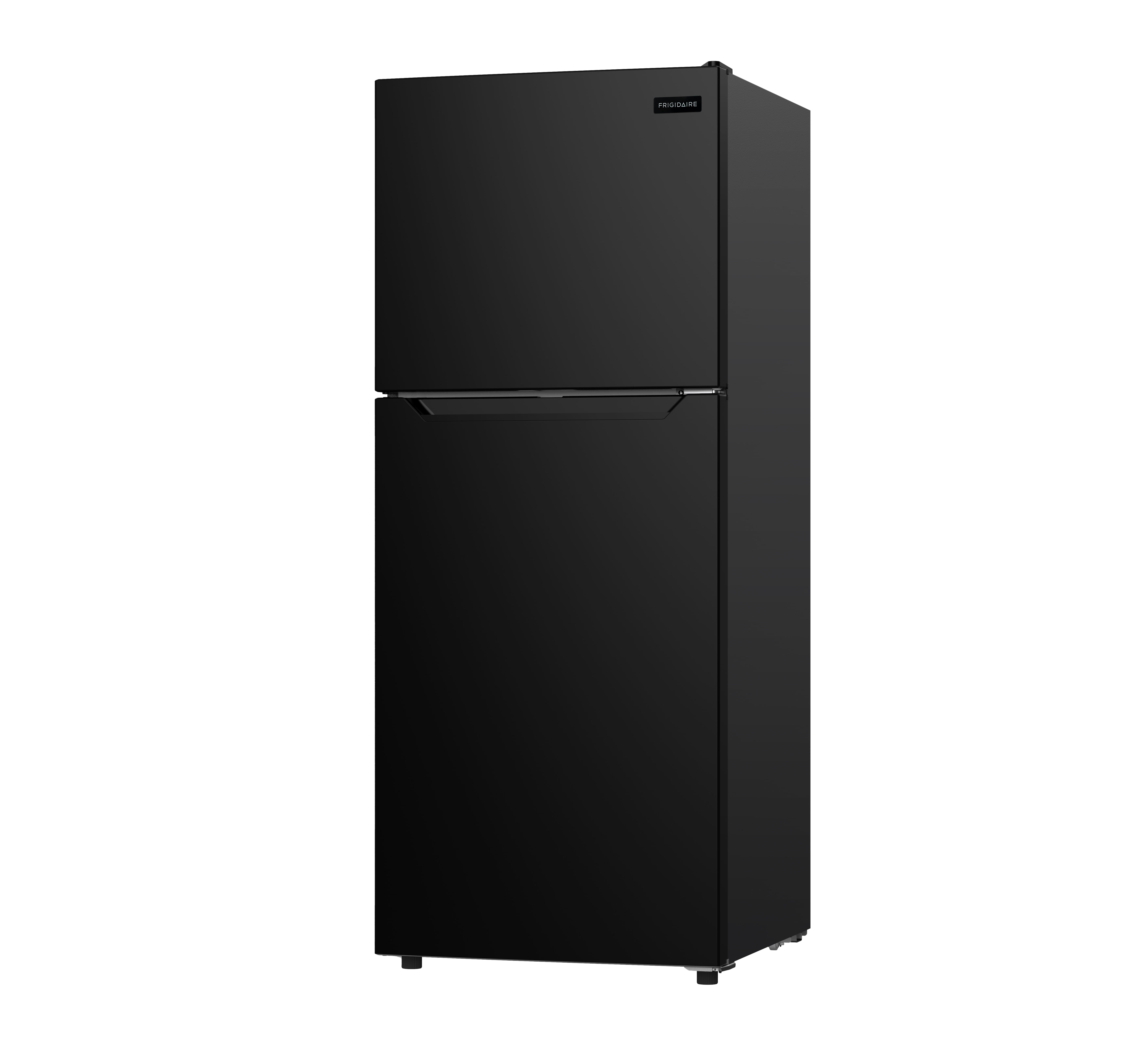Frigidaire 10 Cu. ft. Top Freezer Refrigerator with Airflow Control, Frost-Free Apartment Size Fridge for Kitchen, Office, Black