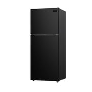 Frigidaire 10 Cu. ft. Top Freezer Refrigerator with Airflow Control, Frost-Free Apartment Size Fridge for Kitchen, Office, Black