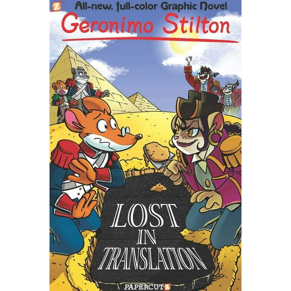 Geronimo Stilton Graphic Novels: Geronimo Stilton Graphic Novels #19 : Lost in Translation (Hardcover)