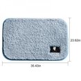 thumbnail image 1 of Bathroom Rugs Soft Microfiber Cozy Bath Mat For Tub Shower Bathroom Floors Rugs Mat Accessories Absorbent Non Slip Fluffy Thick, 1 of 6