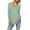 Light Green, variant on Fgnfyis T Shirts For Women Casual Long Sleeve Crewneck Basic Solid Color Top Everyday Comfort Versatile Layering Womens Long Sleeve Tops Light Green M