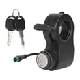 thumbnail image 1 of Electric Scooter Lgnition Lock for Kukirin for G2 for Max 5pin Integrated Throttle Switch Lock with Key, 1 of 5