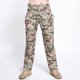 thumbnail image 1 of Pantalones largos para hombre, de color liso, multibolsillos, lavados, para exteriores, informales, de algodón puro., 1 of 3
