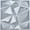 Gray, variant on Art3d 3D Paneling Textured 3D Wall Design  Black Diamond  19.7" x 19.7" (12 Pack)