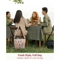thumbnail image 2 of Lunch Box Ralchyez - Bolsa de almuerzo para mujer, aislante, 15 litros, color rosa claro, 2 of 6
