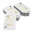 thumbnail image 2 of Inkdotpot ThankYou For Sharing Our Special Day Bridal Shower-Baby Shower-Retirement-Wedding-Birthday Bottle Tag Real Gold Foil Favor Hang Tags Pack Of 50, 2 of 6