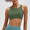 thumbnail image 2 of DHFJKG Women's Casual Swim Top Tankini Comfortable Swimsuit Lightweight Crewneck Bikini Top Summer Solid Color Stylish Beachwear, 2 of 4