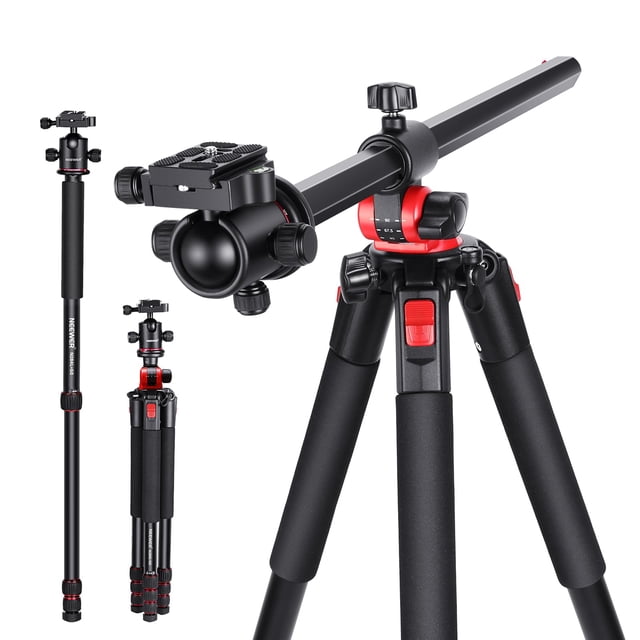 Trípode Neewer de 200 cm con monopié, cabezal esférico para réflex digital de 15 kg
