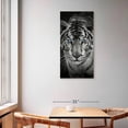 thumbnail image 2 of Elephant Stock Blue Eye Tiger Wall Art - Animal Canvas Canvas - 30" x 60", 2 of 8
